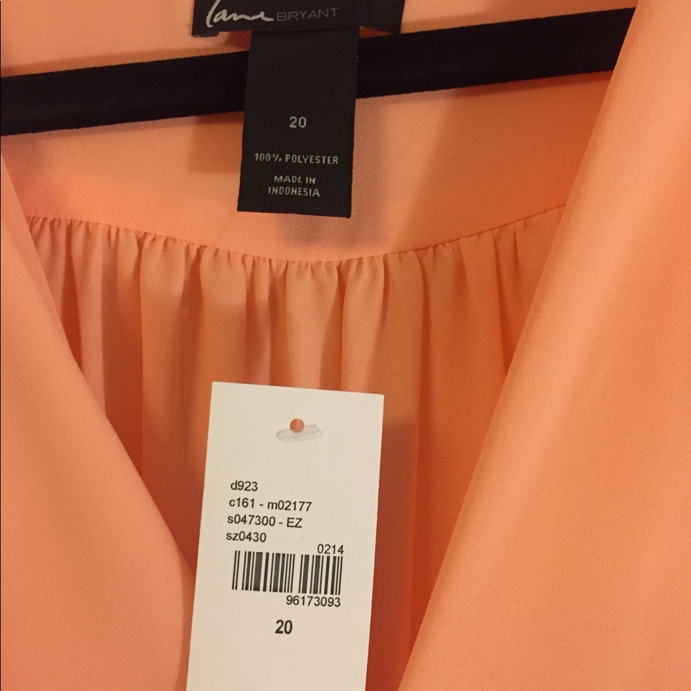 Lane Bryant sleeveless blouse